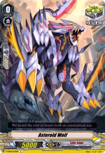 Asteroid Wolf (V-EB06/043EN), V-EB06: Light of Salvation, Logic of Destruction — Vanguard card price