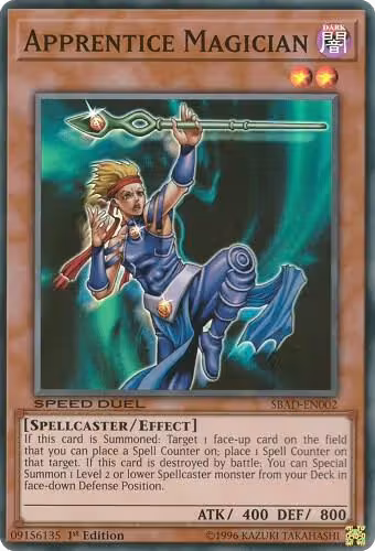Apprentice Magician (SBAD-EN002), Speed Duel: Attack from the Deep — Yu-Gi-Oh! card price