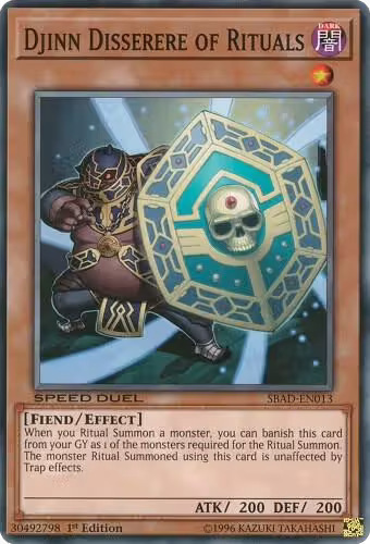 Djinn Disserere of Rituals (SBAD-EN013), Speed Duel: Attack from the Deep — Yu-Gi-Oh! card price