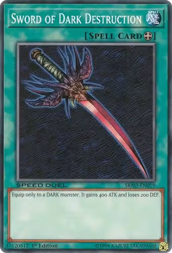 Sword of Dark Destruction (SBAD-EN019), Speed Duel: Attack from the Deep — Yu-Gi-Oh! card price