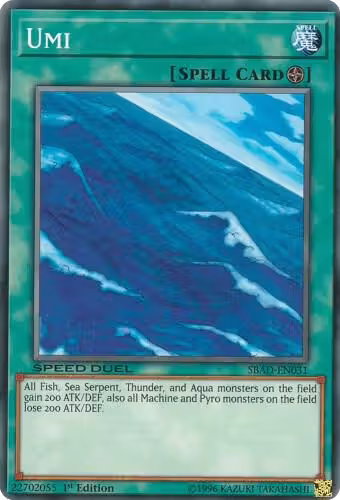 Umi (SBAD-EN031), Speed Duel: Attack from the Deep — Yu-Gi-Oh! card price