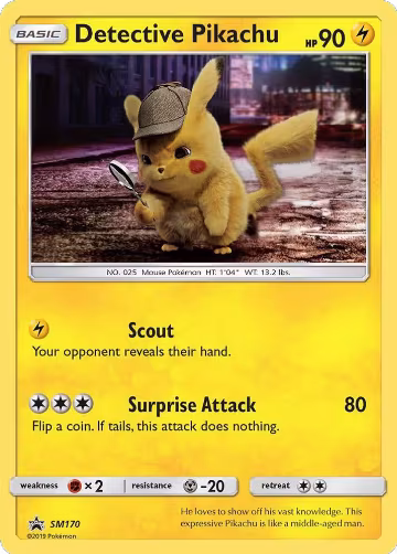 Detective Pikachu - SM170 (SM170), SM Promos — Pokémon card price