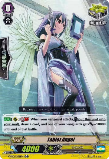 Tablet Angel (V-SS01/036EN), V-SS01: Premium Collection 2019 — Vanguard card price