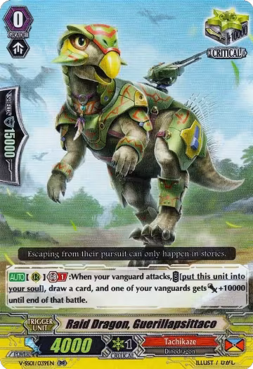 Raid Dragon, Guerrillapsittaco (V-SS01/039EN), V-SS01: Premium Collection 2019 — Vanguard card price