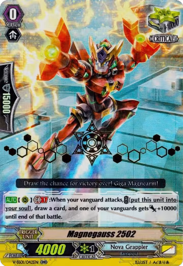 Magnegauss 2502 (Hot Stamped) (V-SS01/042EN), V-SS01: Premium Collection 2019 — Vanguard card price