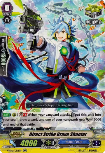 Direct Strike Brave Shooter (V-SS01/051EN), V-SS01: Premium Collection 2019 — Vanguard card price