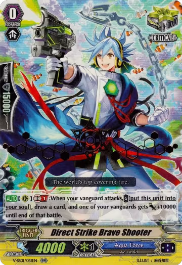 Direct Strike Brave Shooter (Hot Stamped) (V-SS01/051EN), V-SS01: Premium Collection 2019 — Vanguard card price