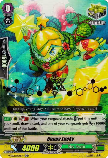 Happy Lucky (Hot Stamped) (V-SS01/054EN), V-SS01: Premium Collection 2019 — Vanguard card price