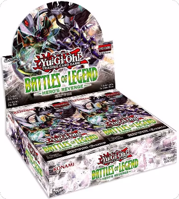 Battles of Legend: Hero's Revenge Booster Box, Battles of Legend: Hero's Revenge — Yu-Gi-Oh! sealed product price