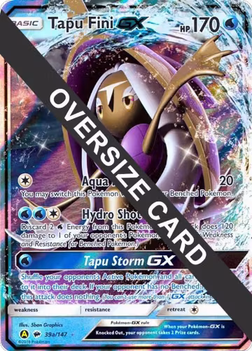 Tapu Fini GX - 39a/147 (039a/147), Jumbo Cards — Pokémon card price
