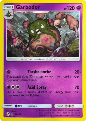 Garbodor - 51a/145 (Cosmos Holo) (051a/145), Alternate Art Promos — Pokémon card price