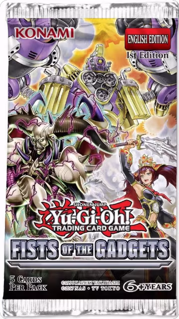 Fists of the Gadgets Booster Pack, Fists of the Gadgets — Yu-Gi-Oh! sealed product price