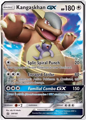 Kangaskhan GX - SM188 (SM188), SM Promos — Pokémon card price