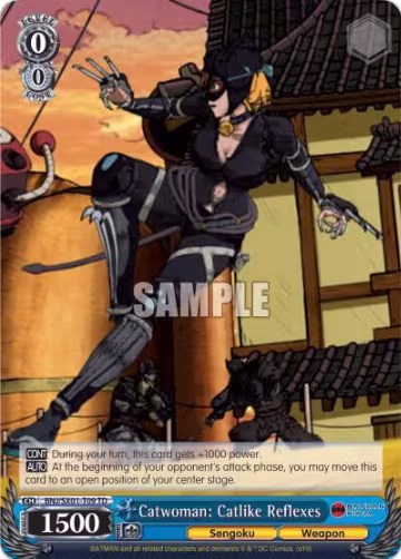 Catwoman: Catlike Reflexes (BNJ/SX01-T09 TD), Batman Ninja — Weiß Schwarz card price