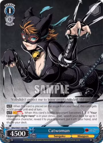 Catwoman (BNJ/SX01-065 RR) — card price
