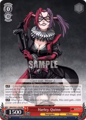 Harley Quinn (BNJ/SX01-036 RR) — card price