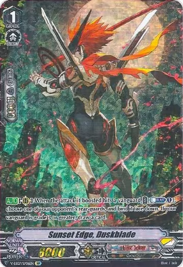 Sunset Edge, Duskblade (SP) (V-EB07/SP06EN), V-EB07: The Heroic Evolution — Vanguard card price