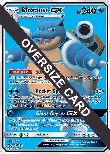 Blastoise GX - SM189 (Black Star Promos) (SM189), Jumbo Cards — Pokémon card price