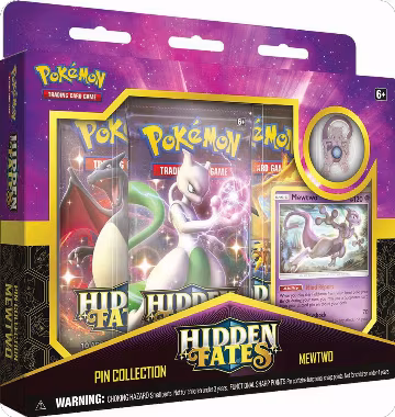 Hidden Fates Pin Collection [Mewtwo], Hidden Fates — Pokémon sealed product price