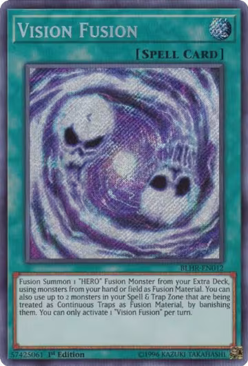 Vision Fusion (BLHR-EN012), Battles of Legend: Hero's Revenge — Yu-Gi-Oh! card price