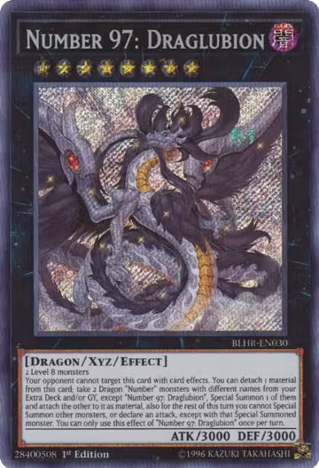 Number 97: Draglubion (BLHR-EN030), Battles of Legend: Hero's Revenge — Yu-Gi-Oh! card price