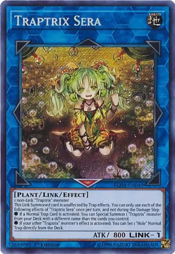 Traptrix Sera (BLHR-EN049), Battles of Legend: Hero's Revenge — Yu-Gi-Oh! card price