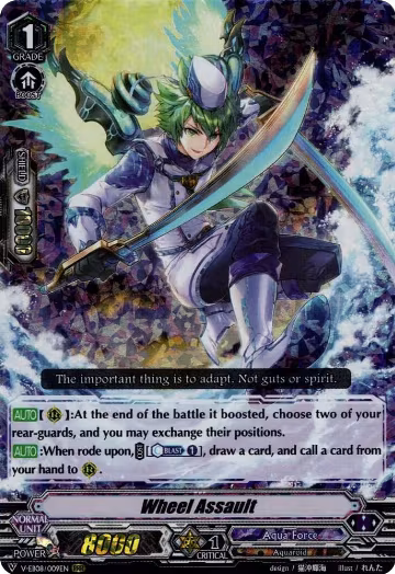 Wheel Assault (V-EB08/009EN), V-EB08: My Glorious Justice — Vanguard card price