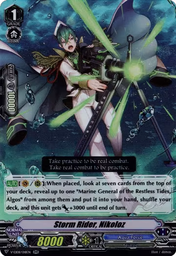 Storm Rider, Nikoloz (V-EB08/018EN), V-EB08: My Glorious Justice — Vanguard card price