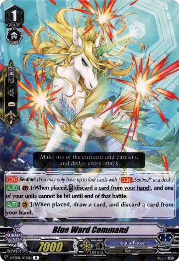 Blue Ward Command (V-EB08/033EN), V-EB08: My Glorious Justice — Vanguard card price