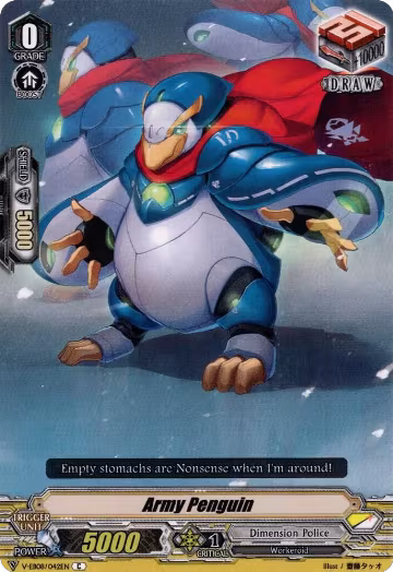 Army Penguin (V-EB08/042EN), V-EB08: My Glorious Justice — Vanguard card price