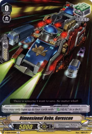 Dimensional Robo, Gorescue (V-EB08/043EN), V-EB08: My Glorious Justice — Vanguard card price