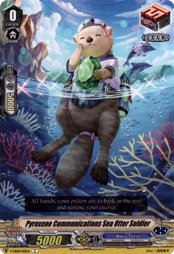Pyroxene Communications Sea Otter Soldier (V-EB08/061EN), V-EB08: My Glorious Justice — Vanguard card price