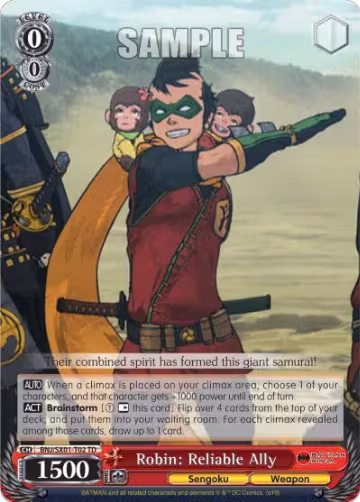 Robin: Reliable Ally (BNJ/SX01-T02 TD), Batman Ninja — Weiß Schwarz card price