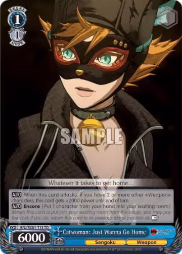 Catwoman: Just Wanna Go Home (BNJ/SX01-T13 TD), Batman Ninja — Weiß Schwarz card price