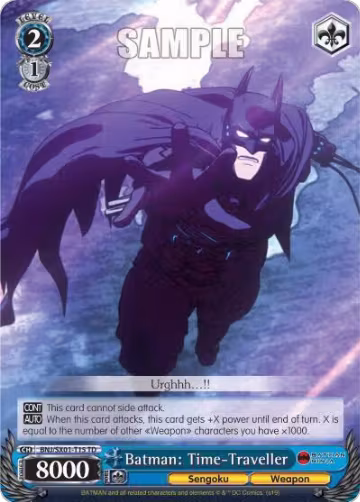 Batman: Time-Traveller (BNJ/SX01-T15 TD), Batman Ninja — Weiß Schwarz card price