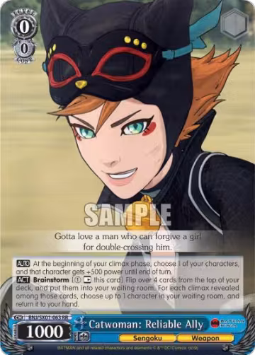 Catwoman: Reliable Ally (BNJ/SX01-063 RR), Batman Ninja — Weiß Schwarz card price