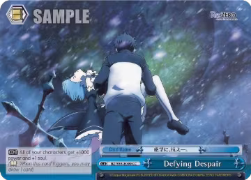 Defying Despair (RZ/S55-E099 CC), ZERO Vol.2 — Weiß Schwarz card price