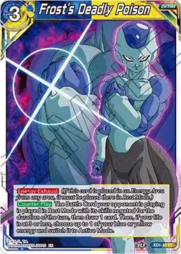 Frost's Deadly Poison (XD1-10), Assault of the Saiyans — DB Super card price