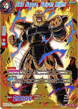 SS3 Nappa, Saiyan Might (BT7-125), Assault of the Saiyans — DB Super card price