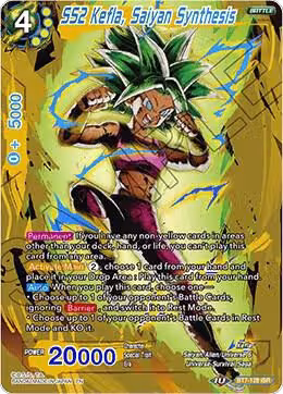 SS2 Kefla, Saiyan Synthesis (BT7-128), Assault of the Saiyans — DB Super card price