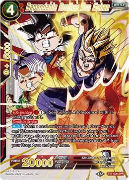 Dependable Brother Son Gohan (SPR) (BT7-006), Assault of the Saiyans — DB Super card price