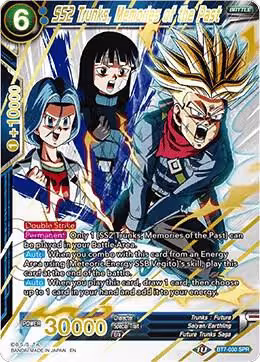 SS2 Trunks, Memories of the Past (SPR) (BT7-030), Assault of the Saiyans — DB Super card price