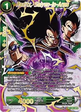 Raditz, Saiyan-In-Arms (SPR) (BT7-051), Assault of the Saiyans — DB Super card price