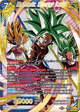 Meteoric Energy Kefla (SPR) (BT7-121), Assault of the Saiyans — DB Super card price