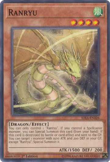 Ranryu (RIRA-EN026), Rising Rampage — Yu-Gi-Oh! card price
