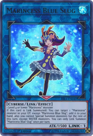 Marincess Blue Slug (RIRA-EN040), Rising Rampage — Yu-Gi-Oh! card price