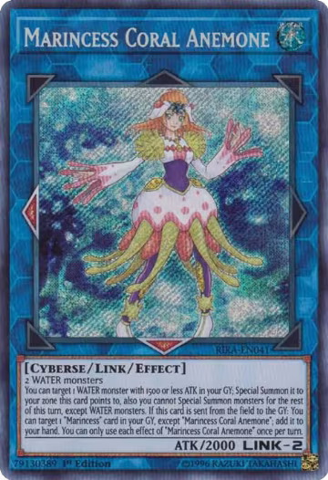 Marincess Coral Anemone (RIRA-EN041), Rising Rampage — Yu-Gi-Oh! card price