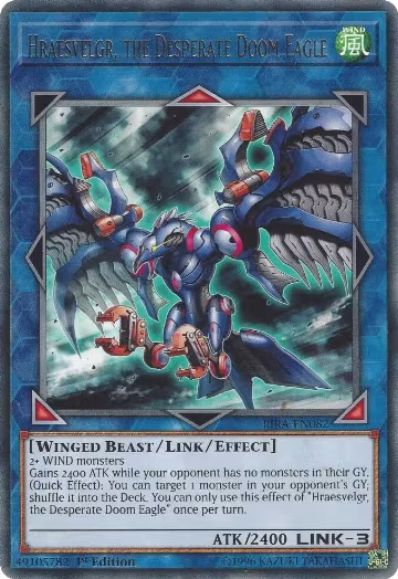 Hraesvelgr, the Desperate Doom Eagle (RIRA-EN082), Rising Rampage — Yu-Gi-Oh! card price