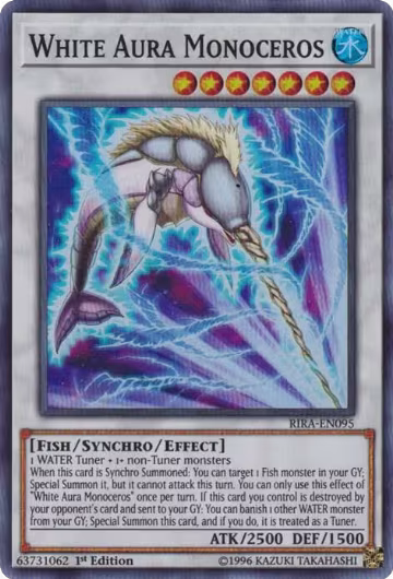White Aura Monoceros (RIRA-EN095), Rising Rampage — Yu-Gi-Oh! card price