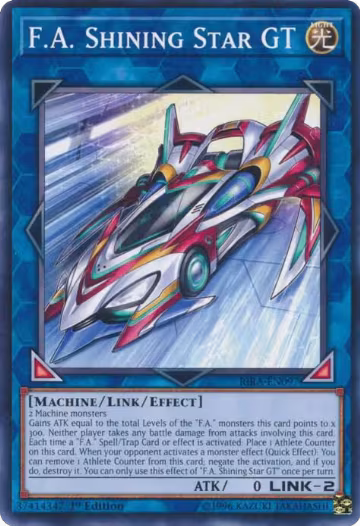 F.A. Shining Star GT (RIRA-EN097), Rising Rampage — Yu-Gi-Oh! card price